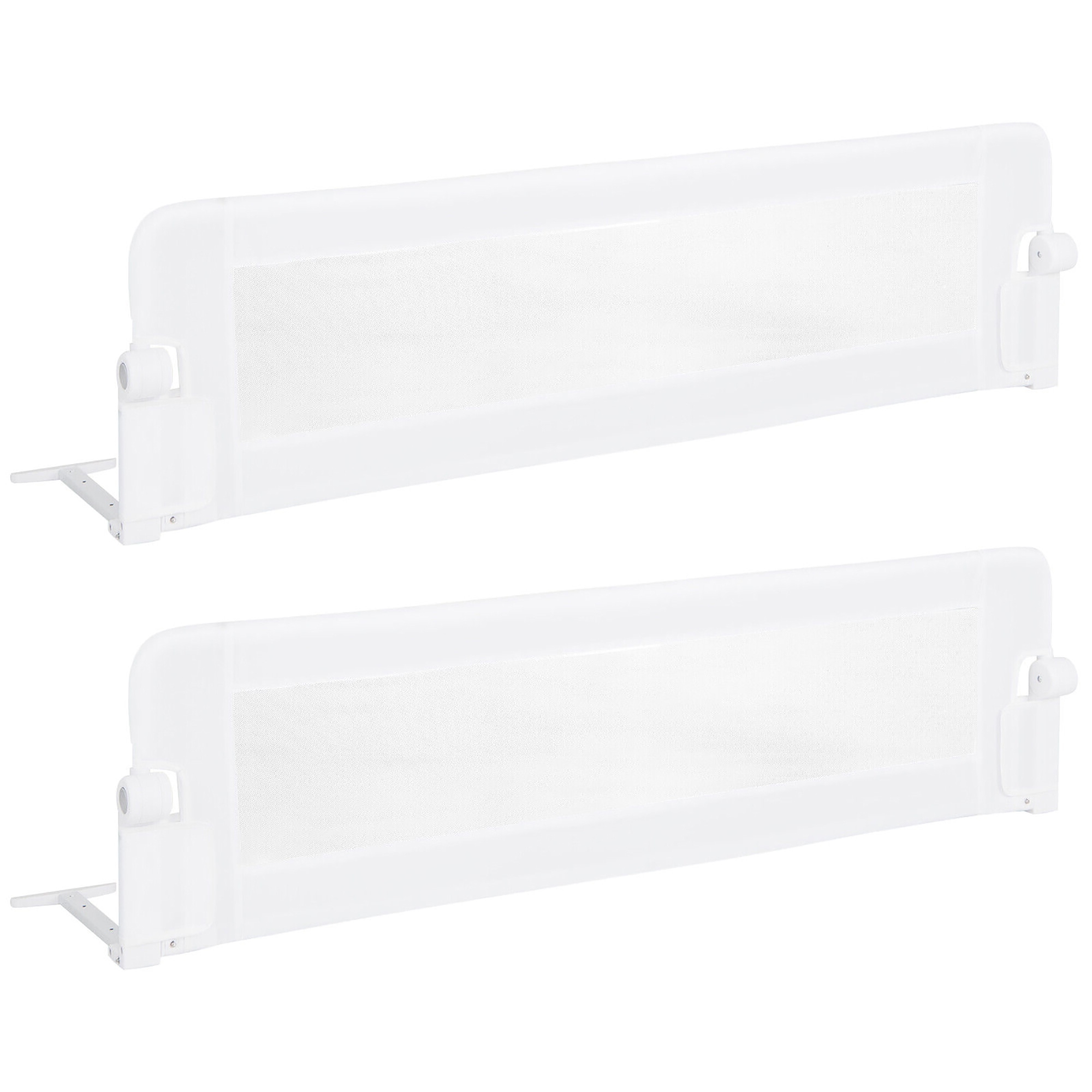 Gymax Bed Rail Guard for Toddlers 60'' & for Crib Twin Double Queen &