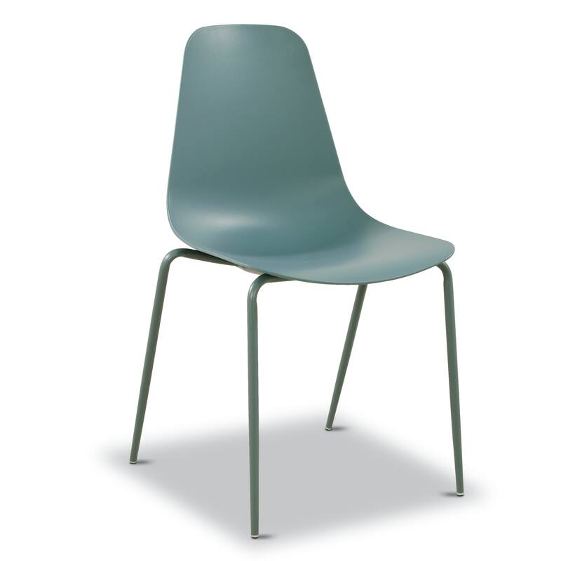 Poly & Bark Isla Stackable Dining Chair (Set of 4)