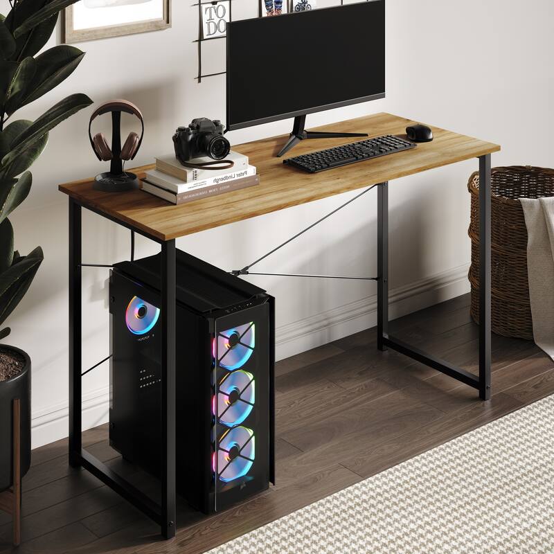 CraftPorch Modern 47-Inch Metal Computer Desk