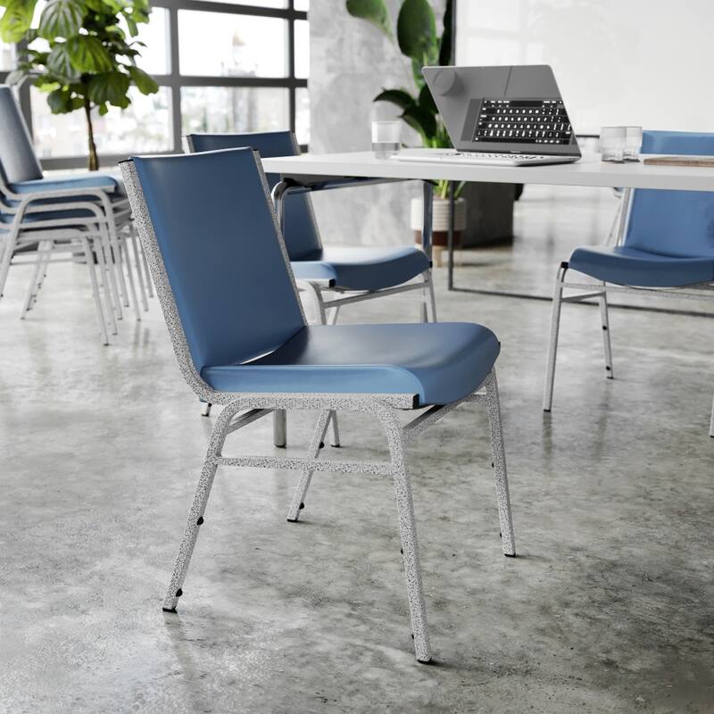4 Pack Heavy Duty Stack Chair - 21"D x 19.75"W x 31.25"H