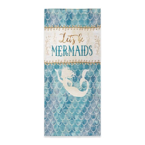 Let's Be Mermaids Beach Towel