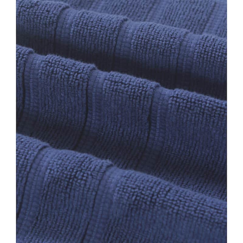 Bibb Home 12 Piece Zero Twist Egyptian Cotton Towel Set
