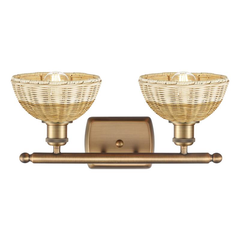 Innovations Lighting Endless Possibilities Ballston - Bristol Natural II - 2 Light 18" Bath Vanity Light