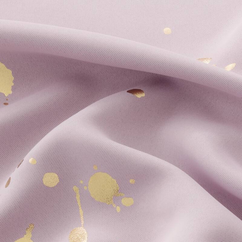 Deconovo Gold Spot Curtain Panel Pair (2 Panel)