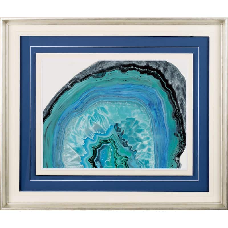 Agate Studies II Framed Art Print