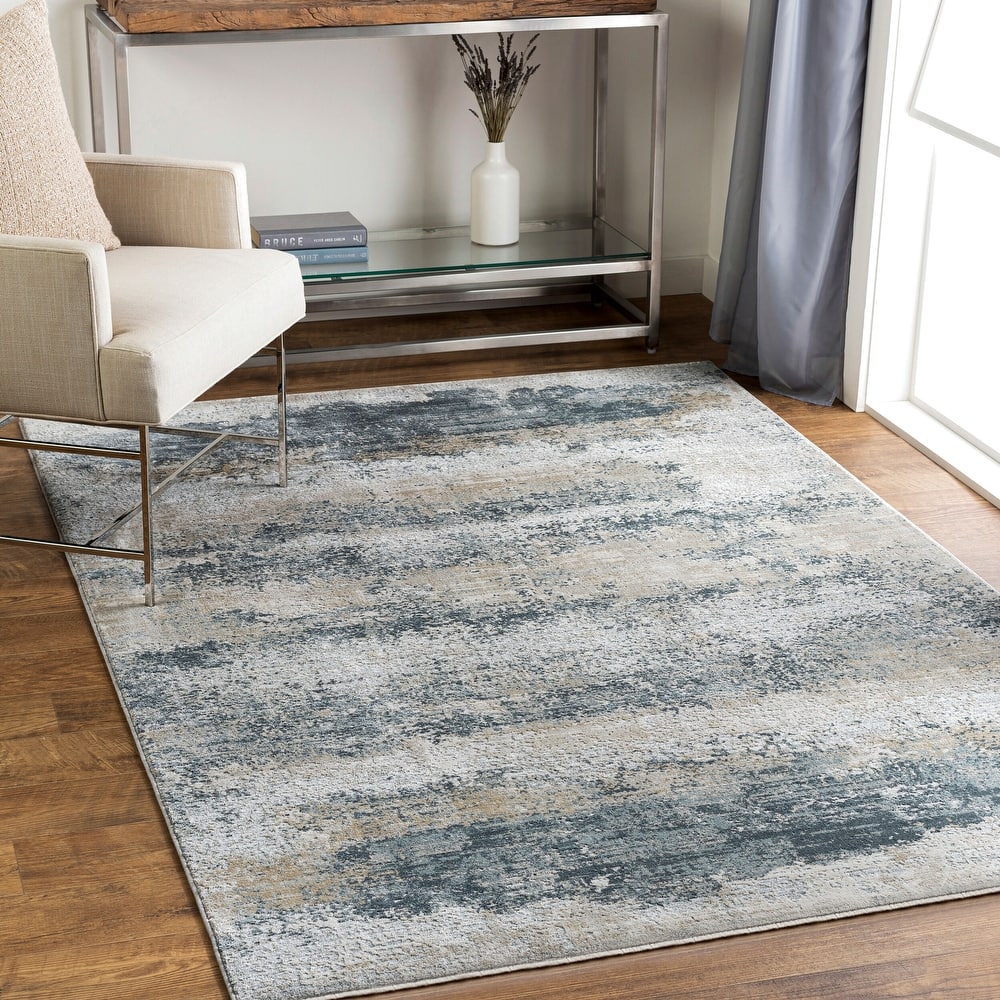 Livabliss Nautical & Coastal Brunswick Abstract Area Rug