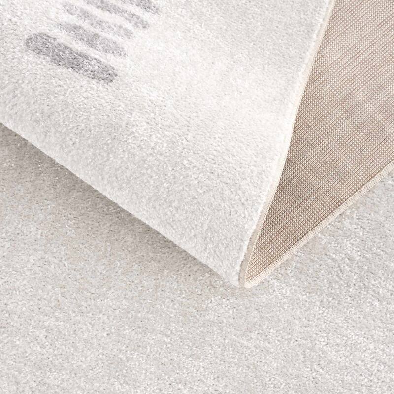 Hauteloom Eitan Modern Abstract Contemporary Machine Washable Area Rug