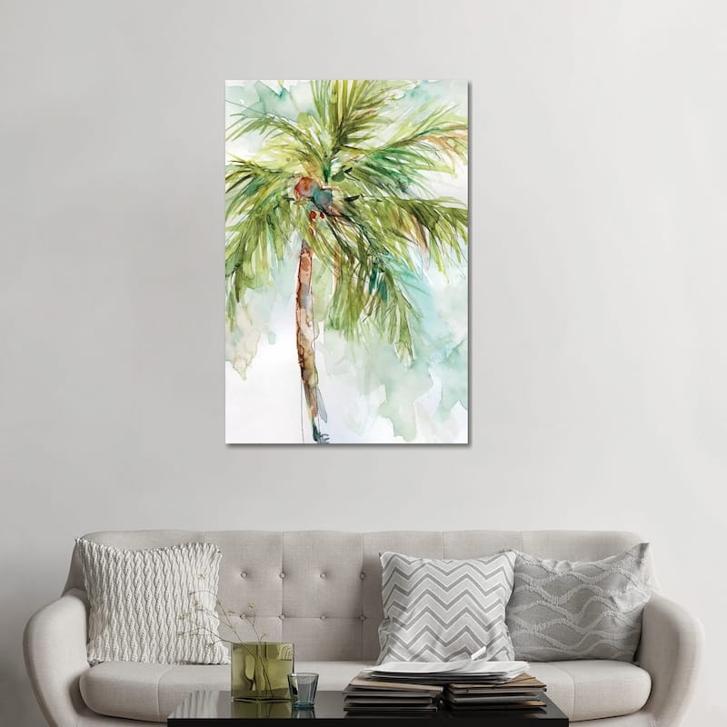 iCanvas "Palm Breezes I" by Carol Robinson Canvas Print - 48x32x1.5