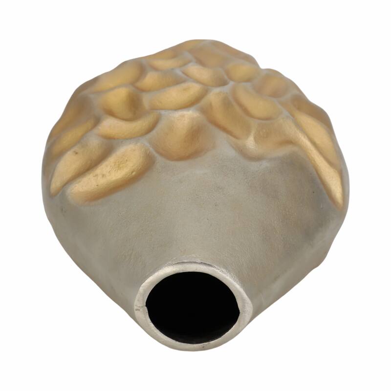 Metal Cartwright Hammered Textured Vase - Bronze