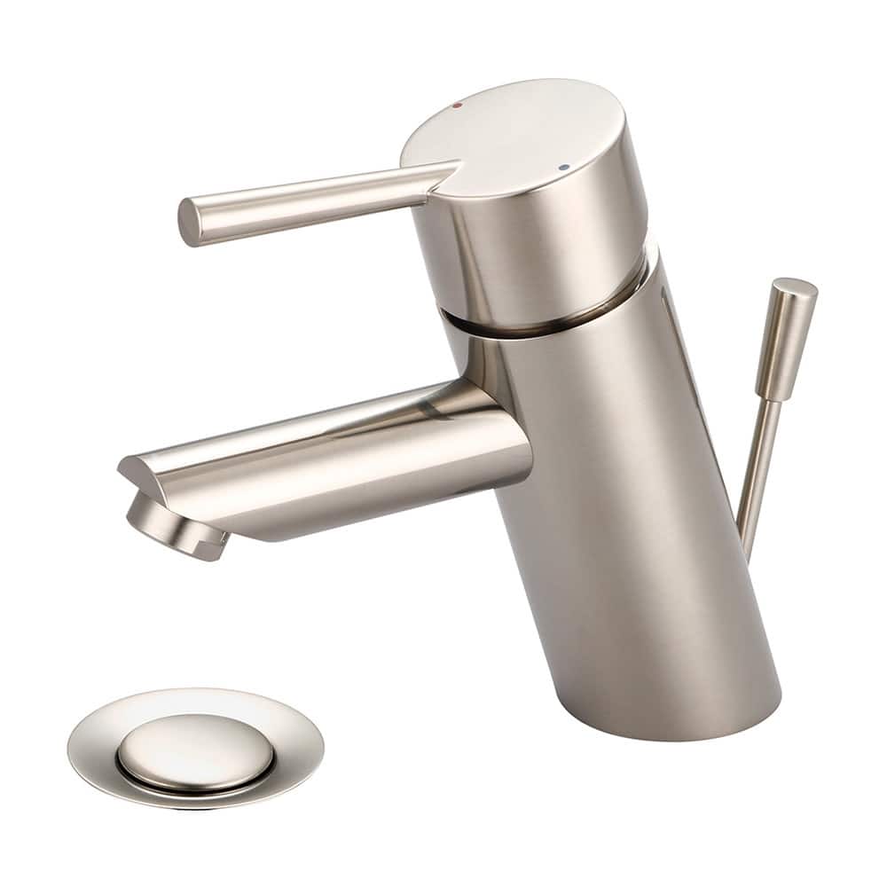 Olympia Faucets i2 1.2 GPM Single Hole Bathroom Faucet with Brass
