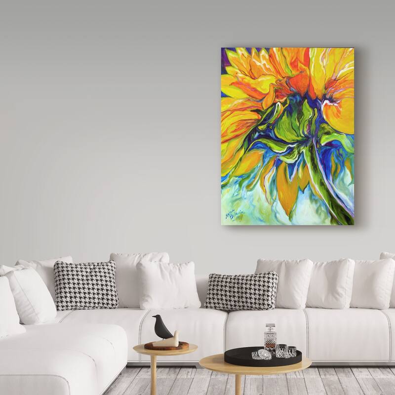 Marcia Baldwin 'Sunflower In July' Canvas Art