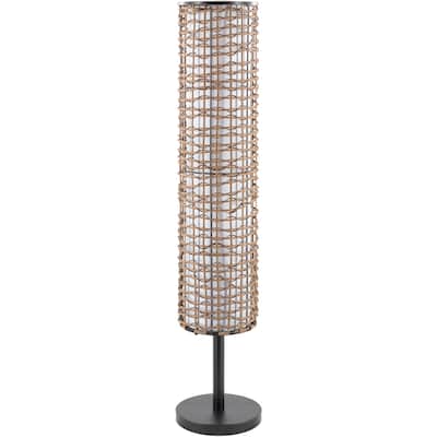 Katelin Indoor/ Outdoor Woven Floor Lamp - 53"H x 9"W x 9"D