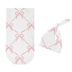 preview thumbnail 2 of 4, Sweet Jojo Designs Pink Bows Girl Baby Cocoon and Beanie Hat Sleep Sack 2pc Set -for Ballerina Ballet Dancer Princess Collection
