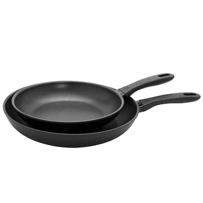 BALLARINI Avola by HENCKELS 2-pc Aluminum Nonstick Fry Pan Set - Black