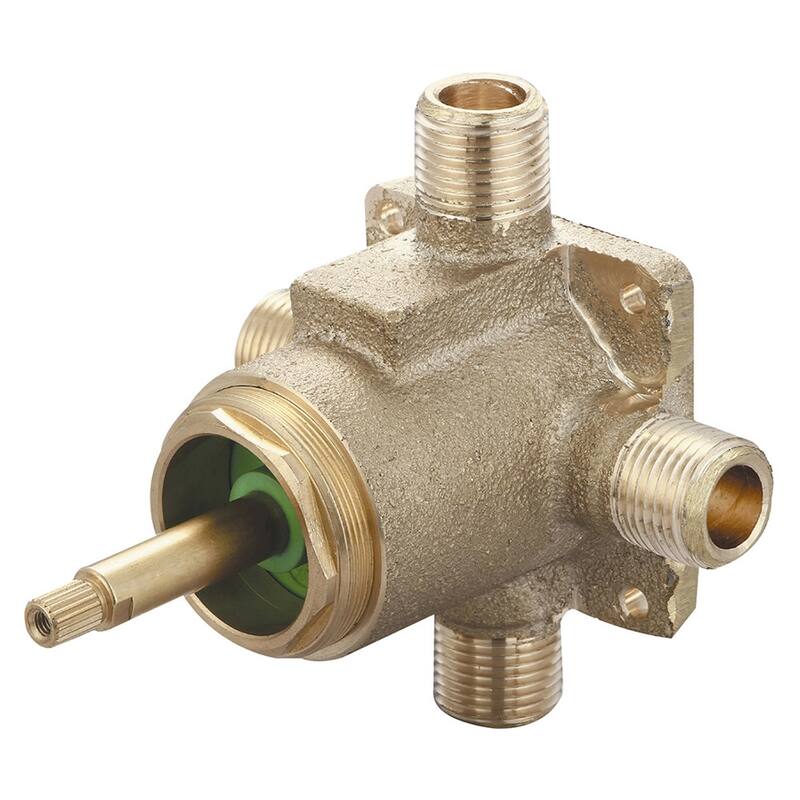 Pioneer Faucets Single Handle Three Way Diverter Valve Set with - Natural