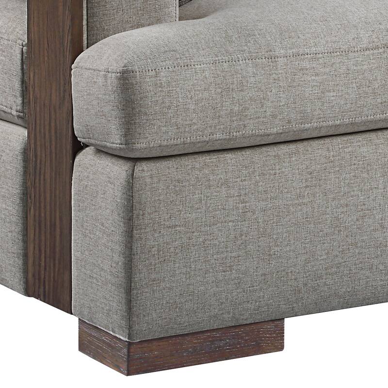 Harding Walnut Track Armrest Sofa
