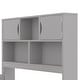preview thumbnail 6 of 13, Twin Size Captain Platform Bed Frame w/Bookcase Headboard & 4 Drawers