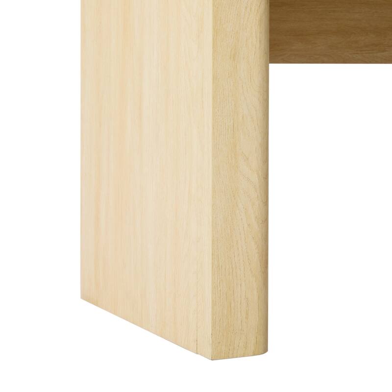 Walker Edison Modern Waterfall Writing Desk