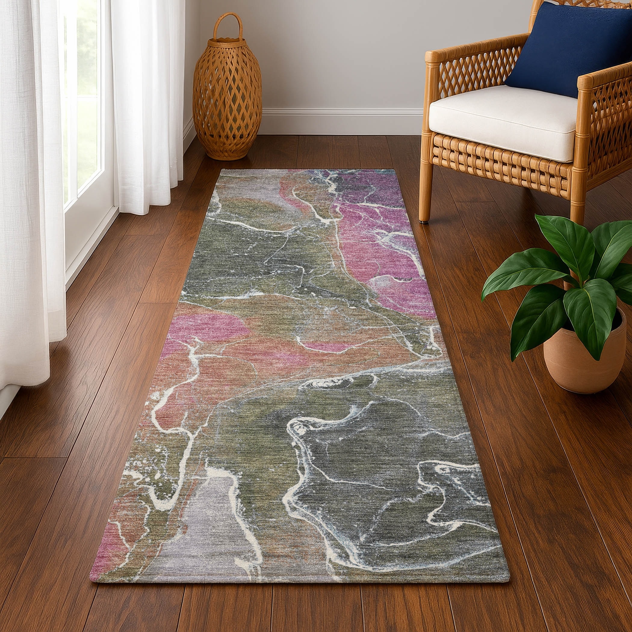 Premium Washable Super Soft Abstract Mayfield Rug
