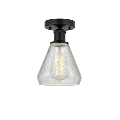 Innovations Lighting Edison Conesus - 1 Light 6" Semi-Flush Mount