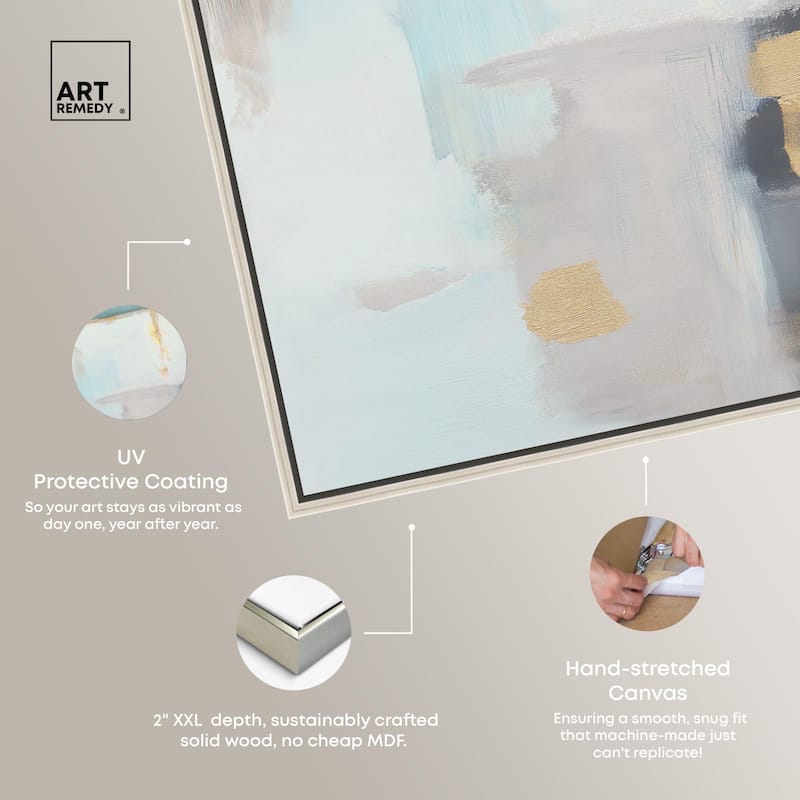 Misty Luxe III Canvas by Art Remedy
