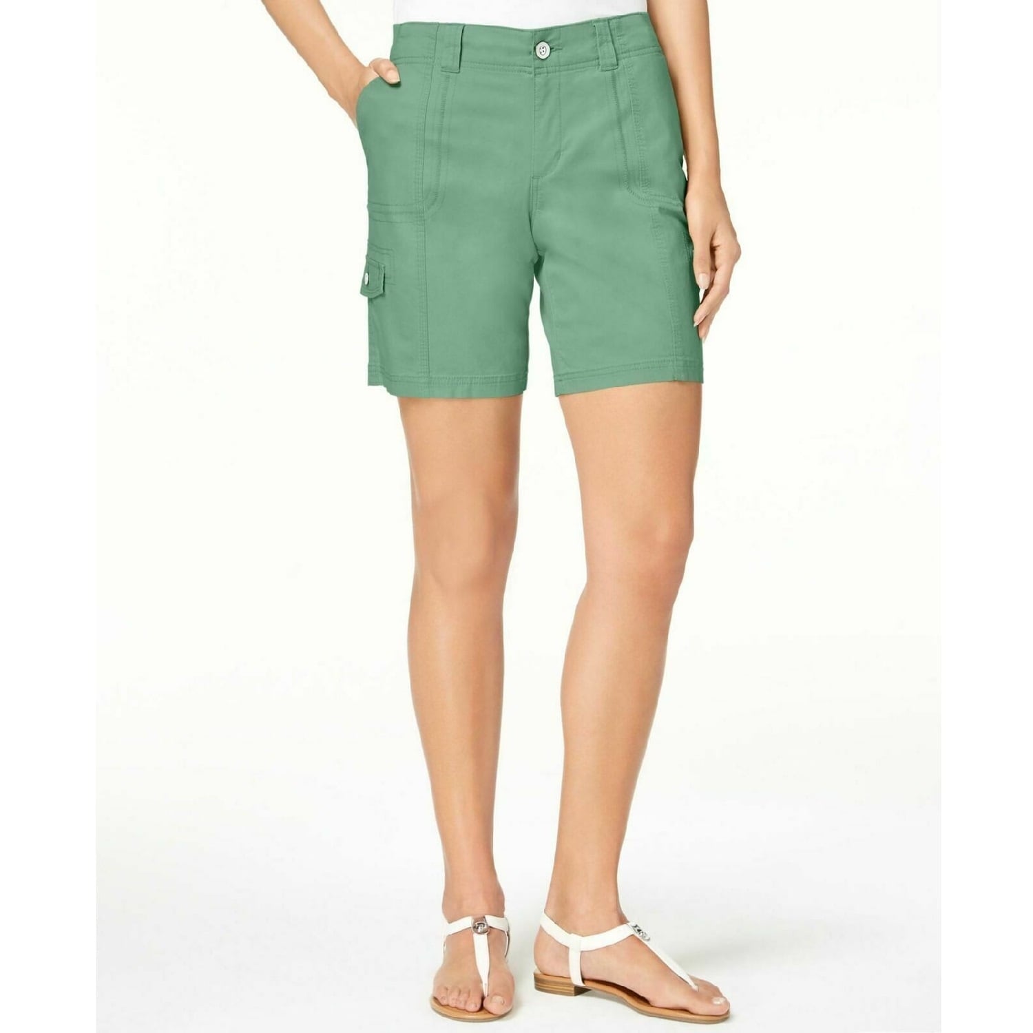 style&co shorts cargo bermuda