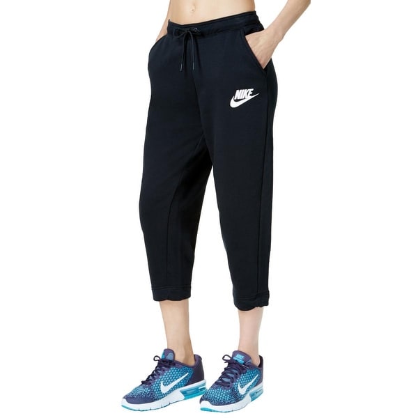 cropped nike joggers