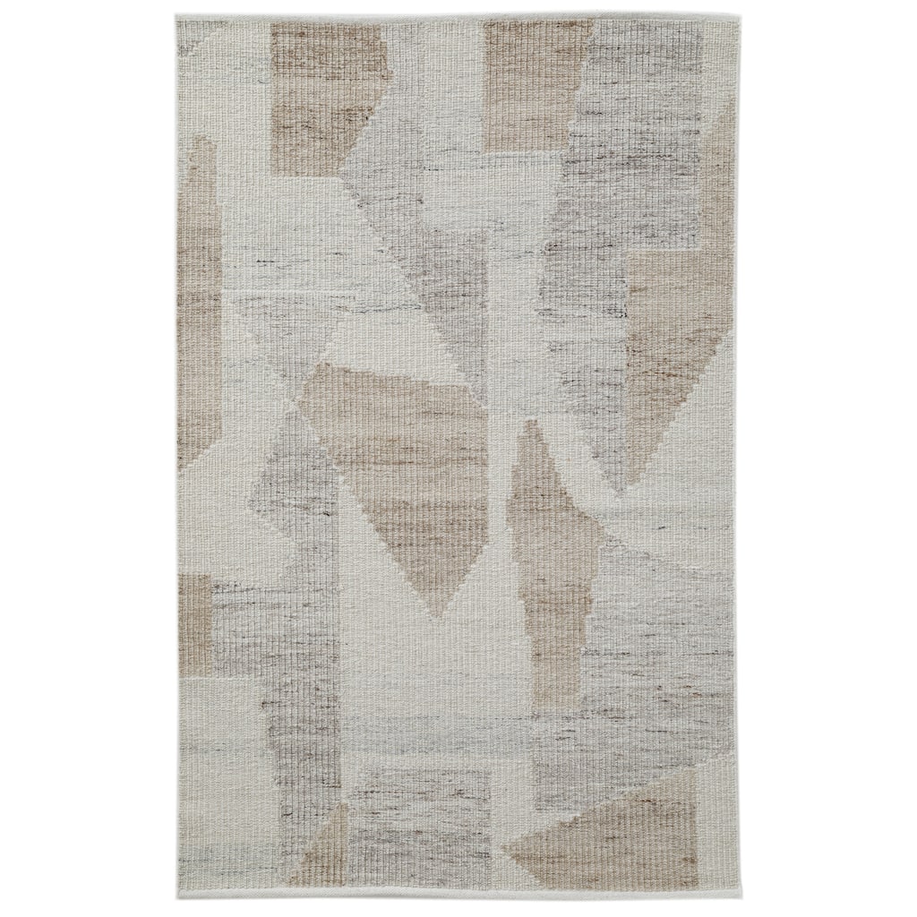 Terra by Obeetee Lean Kali Neutral Rug
