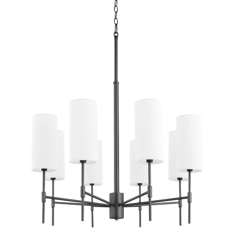 Quorum International 663-8 Hamilton 8 Light 28" Wide Chandelier