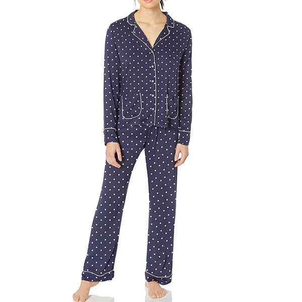 Shop Splendid Women's Sleepwear Blue Size 1X Plus Polkadot Print Pajama ...
