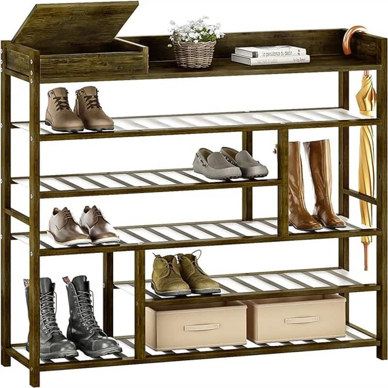 8 Tier Shoe Storage Organizer - 11.6"D x 39.7"W x 39.3"H