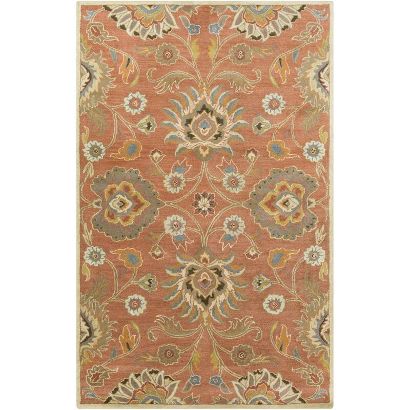 Livabliss Caesar Updated Traditional Paisley Hand Tufted Area Rug.