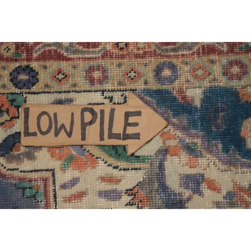 Hand Knotted Oriental 100% Wool Carpet Traditional Medallion Purples Tabriz Area Rug - 6' 5'' X 4' 4''