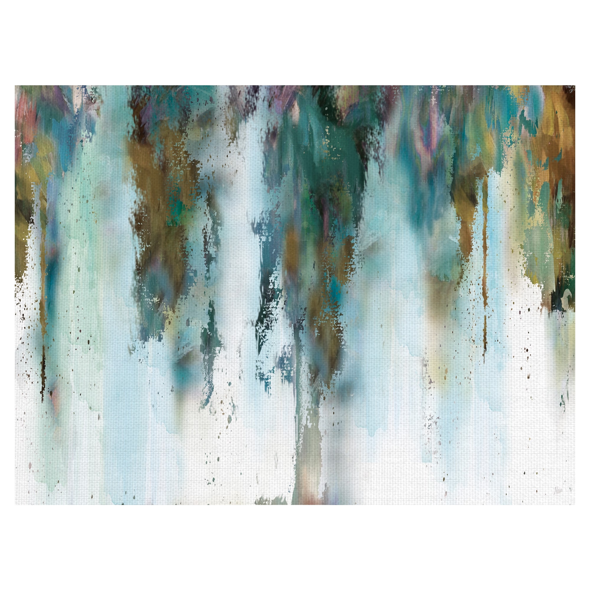 Skyline Abstract by Nan Canvas Art Print