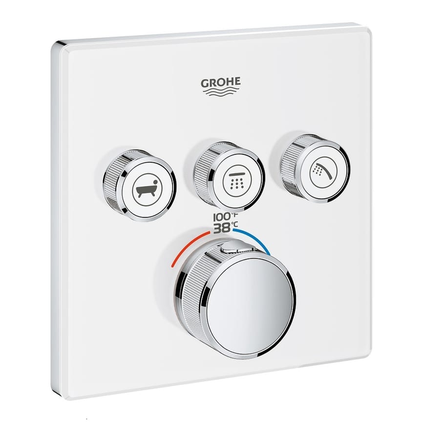Grohe SmartControl Triple Function Thermostatic Valve Trim Only with