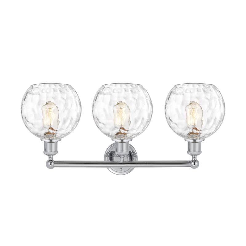 Innovations Lighting Athens Water Glass - 3 Light 26" Bath Vanity Light