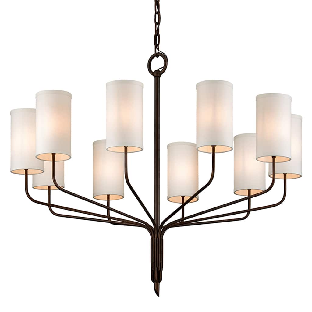 Troy Lighting Juniper 10-light Juniper Bronze Chandelier