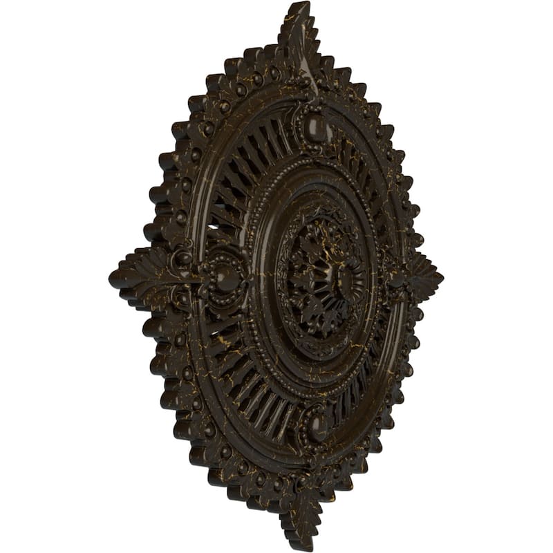 29 1/8"OD x 1 1/4"ID x 4"P Haylynn Ceiling Medallion