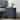 Modern Fluted Nightstand with Charging Station, 2 Drawer Bedside Table