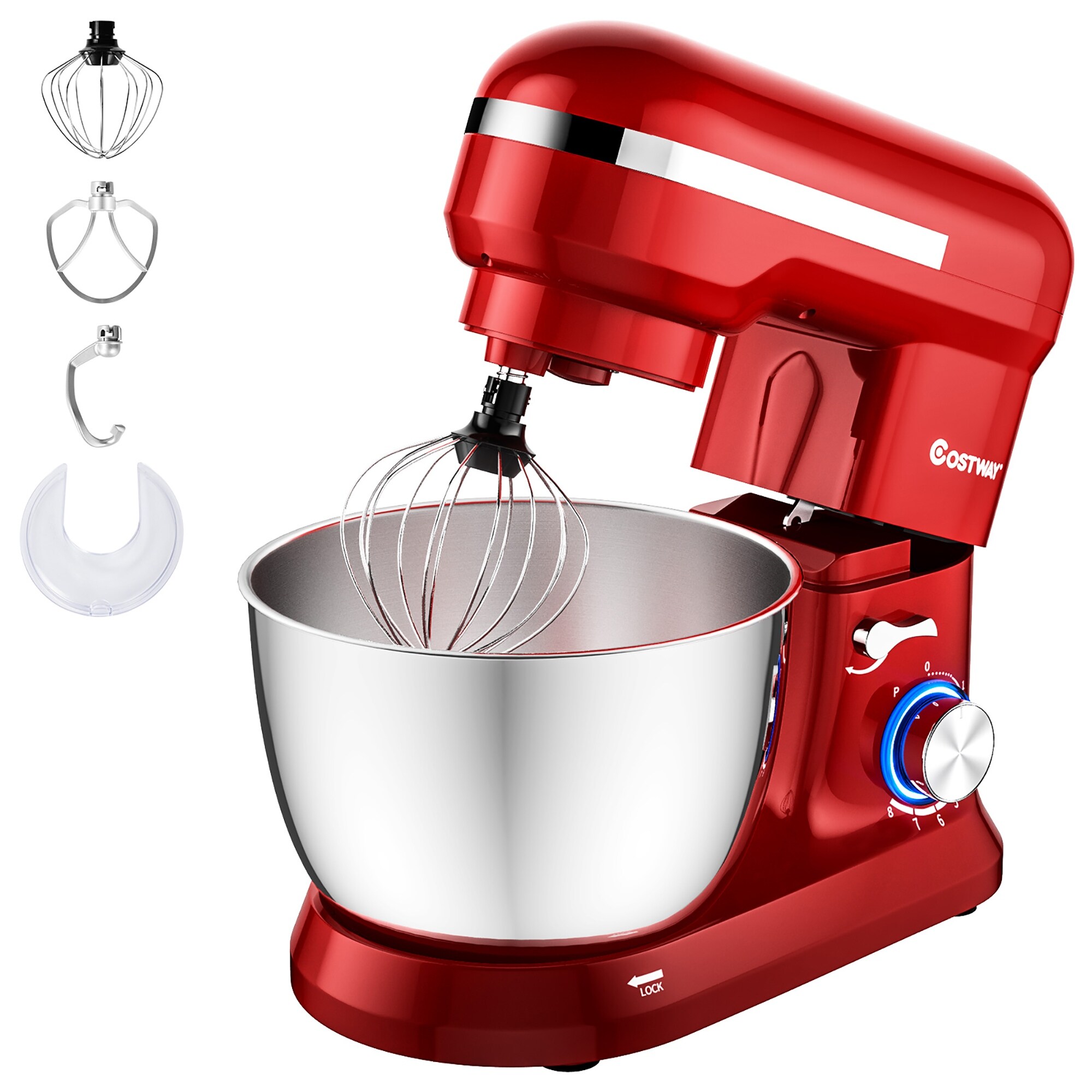  Hamilton Beach All-Metal 12-Speed Electric Stand Mixer