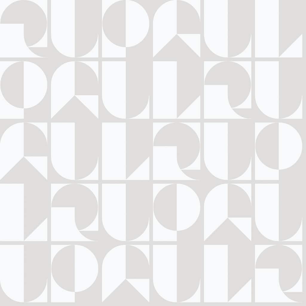 RuPaul RuDeco Ghost Grey Peel and Stick Wallpaper