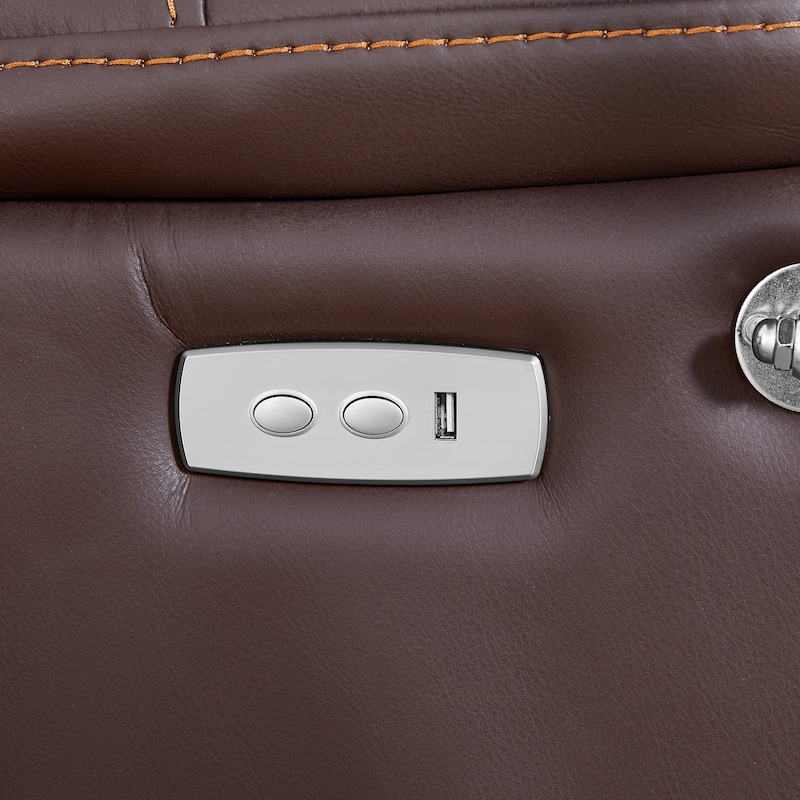 Black Adjustable Power Recliner with Massage, Heating, USB Ports, Phone Holder, and Side Pockets, Reclines to 139°
