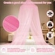 preview thumbnail 18 of 23, YEERSWAG Elegant Princess Bed Canopy Bed Curtain Nets with Luminous Stars Lights