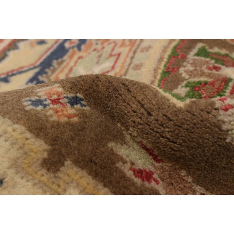 ECARPETGALLERY Hand-knotted Serapi Heritage Brown Wool Rug - 7'11 x 10'4