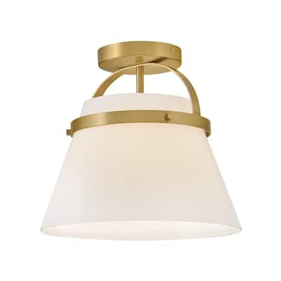 Lark 83051 Tori 12" Wide Semi-flush Ceiling Fixture
