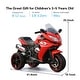 preview thumbnail 5 of 23, Kids Ride-On Motorcycle 12V with Futuristic Design, Music, and Light-Up Wheels 鈥