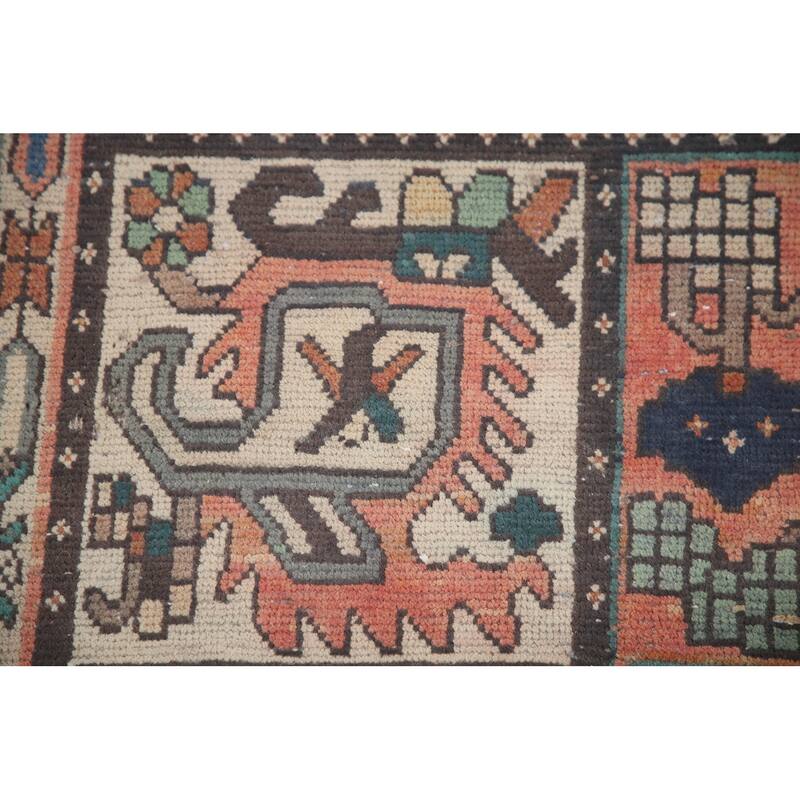 Hand Knotted Oriental 100% Wool Carpet Traditional Garden Design Multi-Colored Bakhtiari Area Rug - 10' 5'' X 6' 8''