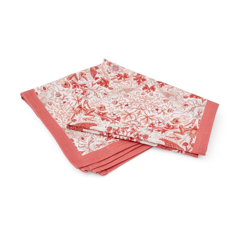 Spode Morris & Co. Strawberry Thief Tea Towels, Set of 2