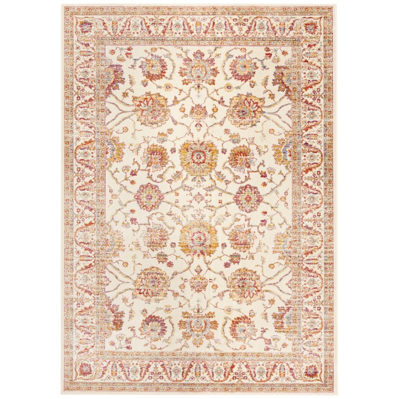 SAFAVIEH Sevilla Anbar Traditional Oriental Viscose Rug