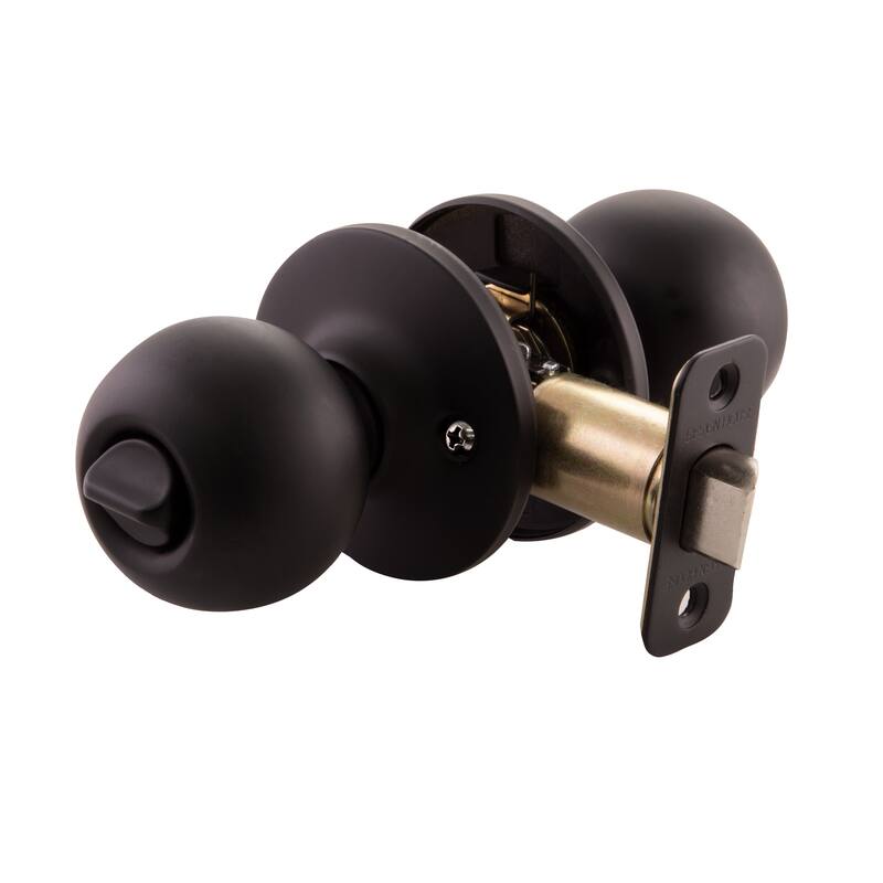 Design House 779108 Ball Privacy Bed and Bath Door Knob